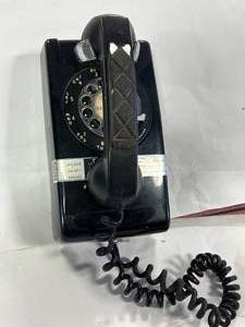 lot 34 image: Northern Telecom Rotary Dial Wall Mount Phone