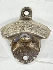 lot 60 image: Vintage Cast Iron Coca Cola Bottle Opener