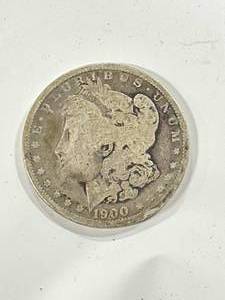 lot 70 image: 1900 Morgan Silver Dollar