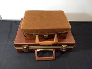 lot 6 image: 36 Cassette Tapes of Miscellaneous Musical Artists with Durable Carrying Cases