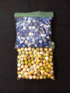 lot 63 image: Vintage Glass Marbles