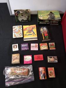 lot 53 image: Fun Lot 120 Mixed Vintage Matchbook Variety Pack Of Advertisments Retro Ephemera