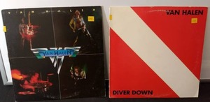 lot 54 image: Van Halen Original Vinyl Record LP Album  Van Halen Diver Down 1982 Vinyl Warner Brothers Record LP 33 RPM 12