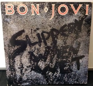 lot 55 image: Bon Jovi Slippery When Wet Vinyl LP