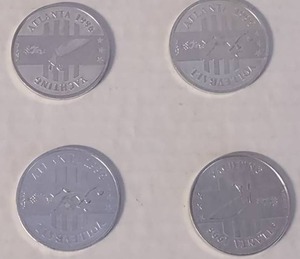 lot 85 image: 1996 Summer Olympics Atlanta Collector Tokens