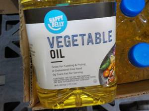 lot 27 image: 9 - 48 oz Bottles Happy Belly Veget...