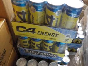 lot 50 image: 2 - 12 packs C4 Zero Sugar Energy D...