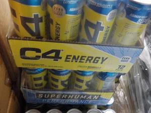 lot 52 image: 2 - 12 packs C4 Zero Sugar Energy D...