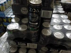 lot 54 image: 2 - 12 packs ZOA Zero Sugar Energy ...