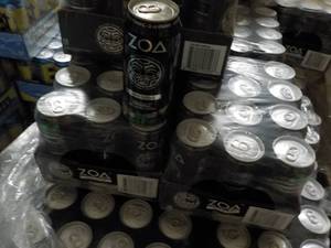 lot 55 image: 2 - 12 packs ZOA Zero Sugar Energy ...