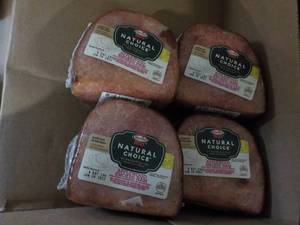 lot 66 image: 4 Natural Choice Applewood Smoked H...