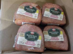 lot 69 image: 4 Natural Choice Applewood Smoked H...