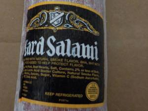 lot 80 image: 15 Long Hard Salami...