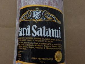 lot 81 image: 15 Long Hard Salami...