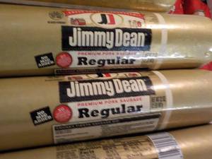 lot 90 image: 2 - 32 oz Frozen Jimmy Dean Regular...