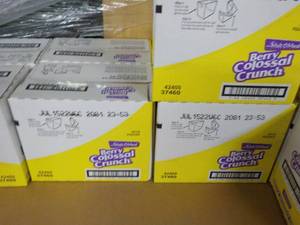 lot 109 image: 6 Boxes Berry Colossal Crunch...