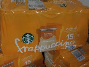 lot 113 image: 15 Pack Starbucks Frappuccino Caram...