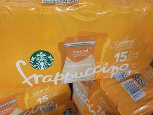 lot 114 image: 15 Pack Starbucks Frappuccino Caram...