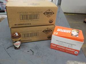 lot 115 image: 2 - 12 Packs Forto Coffee Shots Van...