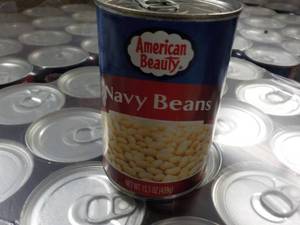 lot 118 image: 24 pack American Beauty Navy Beans...
