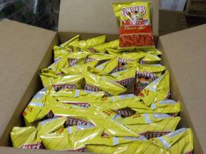 lot 139 image: Case of Chesters Flamin Hot Fries...