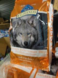 lot 166 image: 24 lb. Bag Blue Wilderness High Pro...