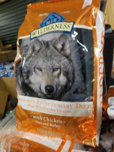 lot 167 image: 24 lb. Bag Blue Wilderness High Pro...