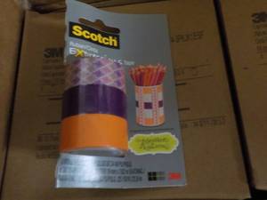 lot 180 image: Case of 36 - 3 packs Scotch Express...