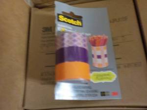 lot 182 image: Case of 36 - 3 packs Scotch Express...