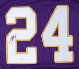 Robert Griffith Signed Purple Minnesota Vikings Pro Style Jersey JSA Authenticated