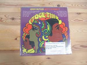 lot 9 image: Jerry Butler & Betty Everett-Together- 1969- Vinyl Record LP