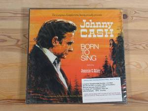 lot 58 image: Johnny Cash featuring Jeannie C Riley - Born To Sing - 1970 - 5 LPsVinyl Records