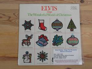 lot 61 image: Elvis Presley - Sings The Wonderful World of Christmas - 1975 - Vinyl Record LP