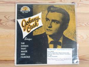 lot 67 image: Johnny Cash - The Songs That Made Him Famous - 1966 - Vinyl Record LP
