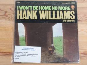 lot 73 image: Hank Williams - I Wont Be Home No More - 1967 - Vinyl Record LP