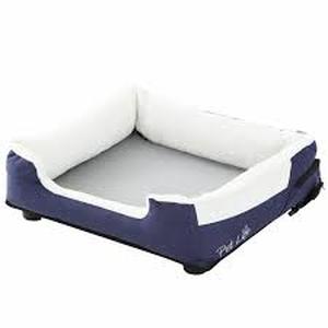 lot 63 image: Pet Life Dream Smart Electronic Heating and Cooling Smart Pet Bed, Navy - Large