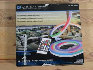 lot 3 image: American Lighting Color Changing Neon Flex Light