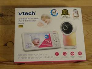 lot 9 image: VTech RM5866HD 5 Smart Wi-Fi 1080p Pan and Tilt Video Monitor