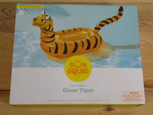 lot 30 image: Sun Squad Inflatable Giant Tiger 6ft 10 1116 in Long