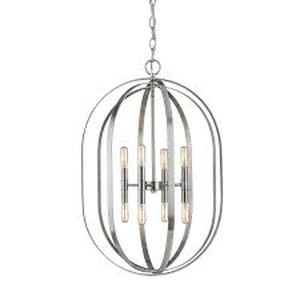 8 Light 20 Wide Mini Chandelier  3392-CHROME