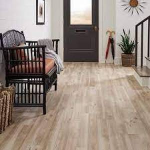 lot 1 image: Traffic Master Fall Ridge Hickory 7 mm T x 7.5 in. W Laminate Wood Flooring (268 sq.ft)