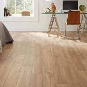 lot 4 image: TrafficMaster Hawks Edge Maple 8 mm T x 7.48 in. W Water Resistant Laminate Wood Flooring (101 sq.ft)