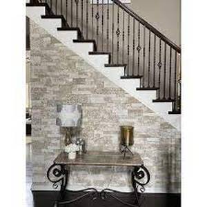 lot 11 image: AIRSTONE Birch Bluff, White, 24 in. x 48 in. Textured, Cement, Standard, Rectangle Primary Wall Tiles (40 sq. ft.)