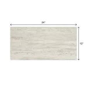 lot 15 image: Marazzi Stonehollow Mist 12 in. x 24 in. Glazed Porcelain Floor and Wall Tile (30 sq. ft)