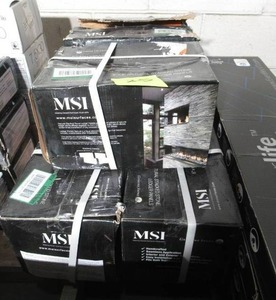 lot 25 image: MSI Sierra Blue Ledger Corner 6 in. x 6 in. Textured Quartzite Stone Look Wall Tile (12 sq. ft.)
