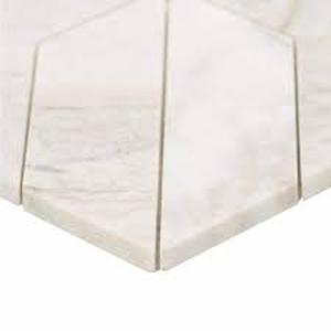 lot 34 image: MSI Arabescato Venato White 12 in. x 12 in. x 10mm Honed Mosaic Marble Floor and Wall Tile (60 sq. ft.)