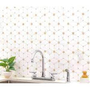 lot 42 image: MSI Cecily 11.5 in. x 14.5 in. Polished Marble Look Floor and Wall Tile (9.5 sq. ft.)