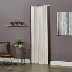 lot 81 image: Spectrum 36 in. x 80 in. Oakmont PVC Vinyl White Ash Accordion Door