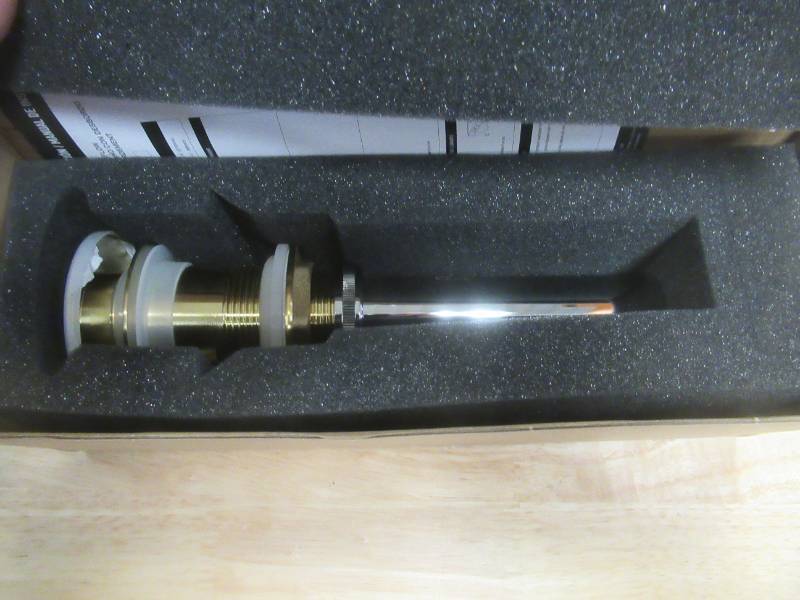 VIGO Bathroom Sink Pop-Up Drain with Overflow in Matte Gold