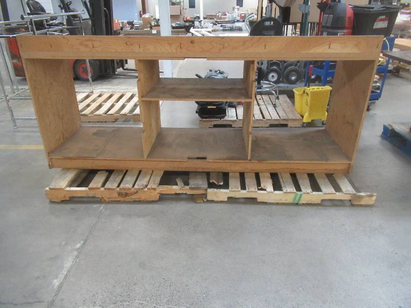 Workbench, 96 x 30 x 36 12 Tall - Used in Warehouse, SOLD AS IS